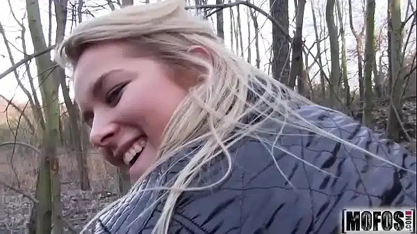 Euro Blonde Bangs Outdoors video starring Nikky Dream – Mofos.com