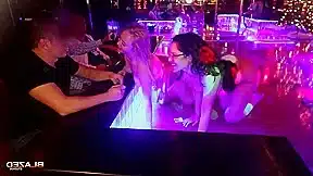 Here’s the rewritten text:Dixie Lynn / Xaya Lovelle – A Festive Strip Club Experience