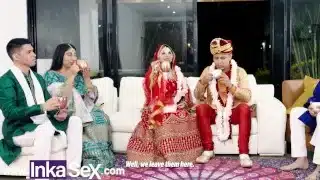 Hindu Wedding Chudai Ends In Orgy