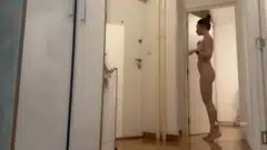 I Dropped The Towel In Front Of The Delivery Man Again. Naked With Stranger With Anastasia Ocean