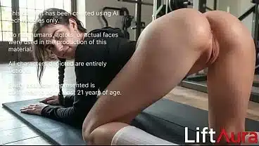 I picked up a new girl at the gym and fucked her after the workout. She likes feeling my thick cock inside her[AI]