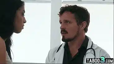 Inked busty ebony MILF Ravyn Alexa gets second opinion on her doctors cock