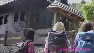 Lesbea Talia Mint And Nelly Kent Take Turns Rubbing Their Pussies, Then Per Off To A Nearby Waterfall In The Spa