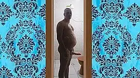 Meu Banho Gostoso Com o Pau Duro 011