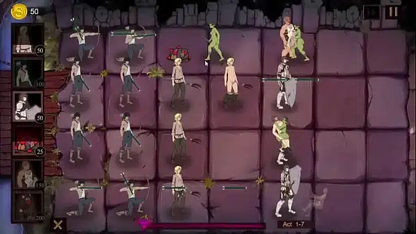 Monster girl played 2 (1 stage normal and 2 stage easy cleared )