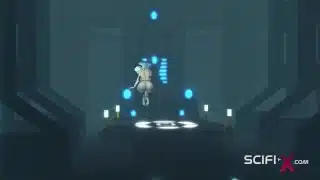 Sci-fi transerotica Hot futa shemale with huge dick fucks a sexy blonde