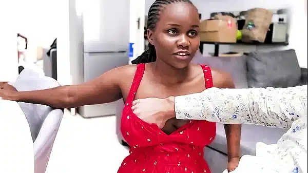 Shy Huge Boobs Wannabe Model Gets Felt Up At Interview By Muscular Producer!