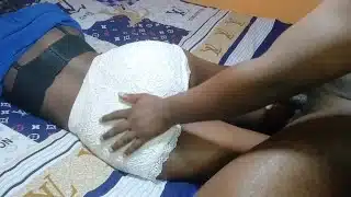 Teen student visits her mate
