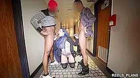 The Veiled Iranian Nadja Gets Fucked Anal In The Toilet And In A Corridor To Pay For The Plane