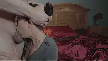 Wife gets facefuck for hubby’s $5,000 debt