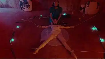 Witch Nuria Millan and her sacrifice, Eva Fay, save the world from vanilla sex