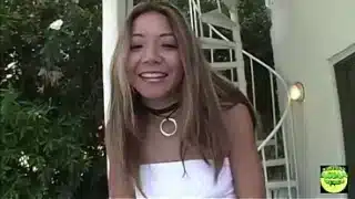 A super skinny Keeani Lei gets her ass drilled well and gets anal creampie