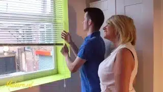 British Housewife Seduced Young Handyman Into Fucking Her