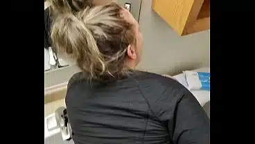 Cheating Slut Filmed in the Bathroom