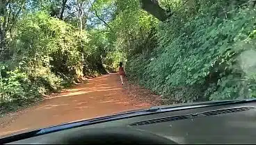 ERA PRA SER SÓ UMA CARONA, MAS ELA FICOU COM MUITO TESÃO QUANDO ENTROU NO CARRO