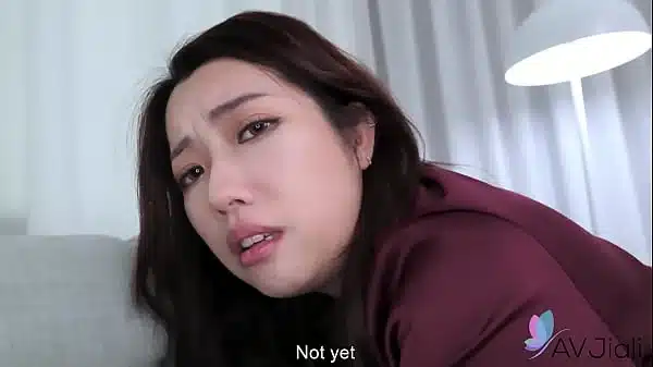 Erotic Chinese Housewife Cici with big tits plays with a hard cock.
