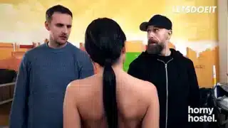 Euro Chick Lexi Layo Receives Deep Pussy Pounding From Stranger – HORNY HOSTEL