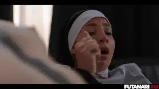 Futa Girls explode with cum after hardcore fuck