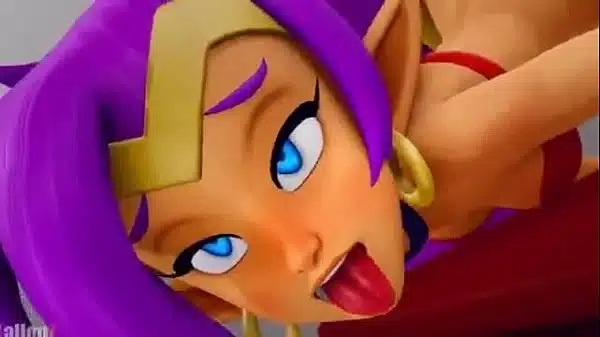 Horny animated porn