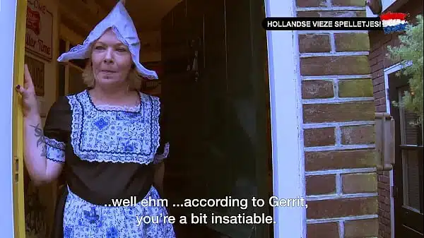 Nederlands / Dutch – Episode 1 – Dutch MILF getting a Sperm pussy! OMG – (Nederlandse porno!)