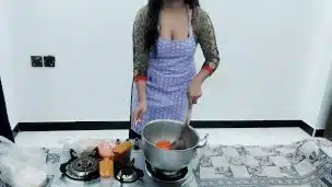 Pakistani Village Wife Has Anal Sex In Kitchen While She Is Cooking With Clear Hindi Audio