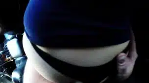 Polish sex in the car. sucks and bangs on the forest road, I go twice on her white ankle socks