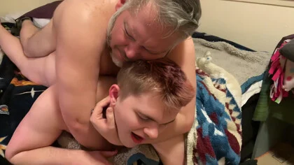 Putting Two Loads In My Boy And Feeding Him His Own