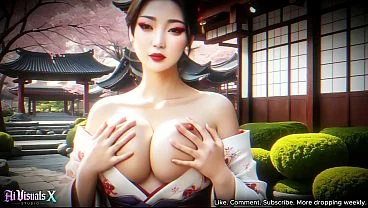 Unfinished Works Compilation 01 – Busty Blonde, Japanese Kimono Girl, Succubus Titfuck, Latina Military & Waitress (4K AI Generated)