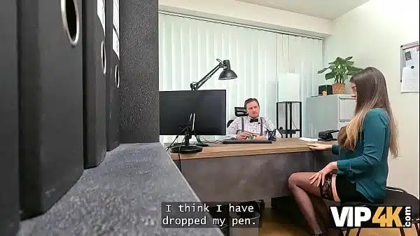VIP4K. He fucked my ass, Boss! Hot sex with Marica Chanelle