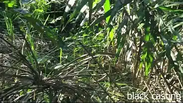 WE FUCK IN THE BUSH BECAUSE SHE WAS SO HORNY AND COULD NOT WAIT 10