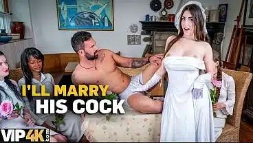 BRIDE4K.YouPorn A hot Stripper fucks the Bride instead of her Husband