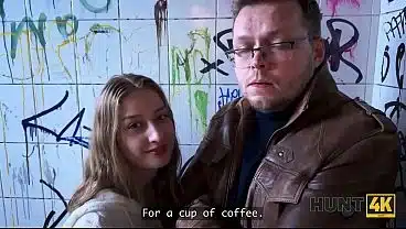 HUNT4K. A Young Beauty picked up a Stranger at a bar
