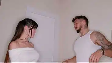 My Girlfriend Brings Two Friends for a Foursome with Cum in Mouth and Snowballing